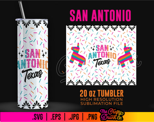 San Antonio Texas Tumber Wrap