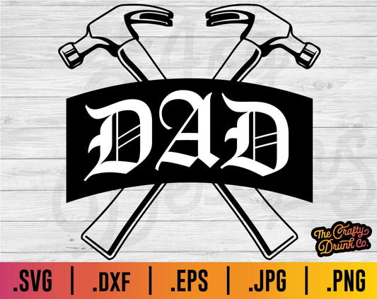 Dad Tools SVG - TheCraftyDrunkCo